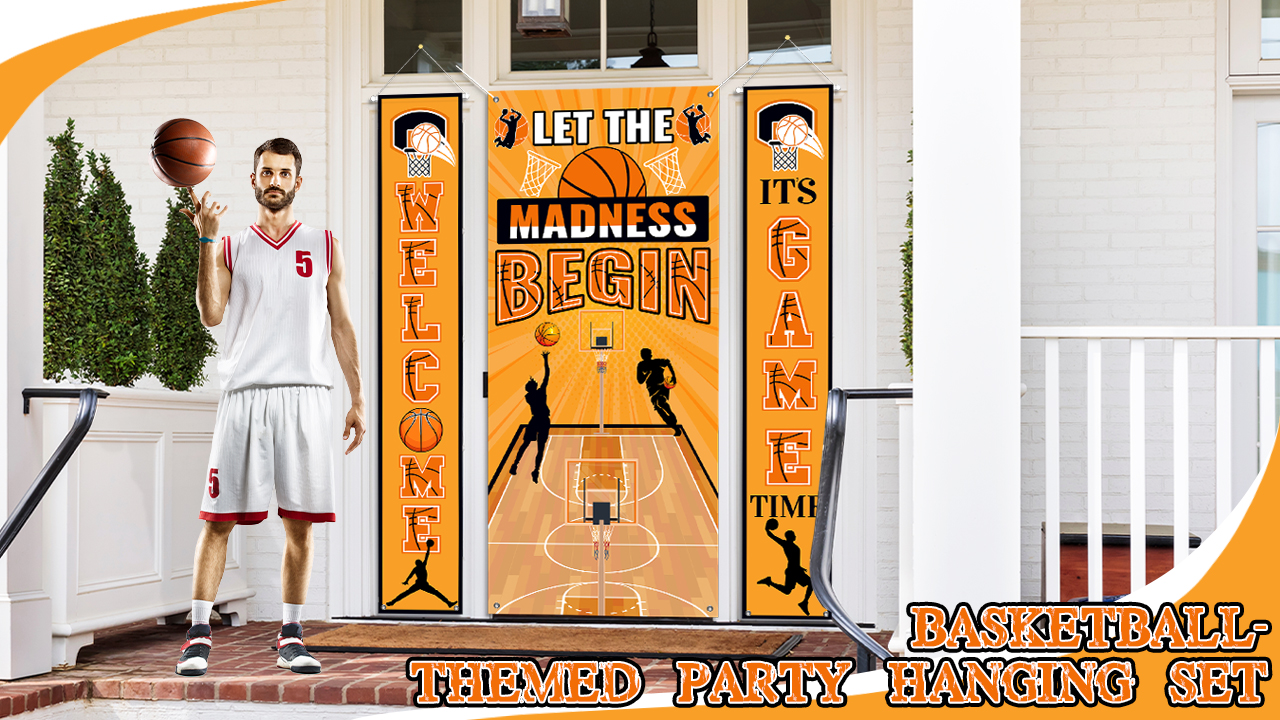 Big Dot Of Happiness Basketball - Indoor Door Decor