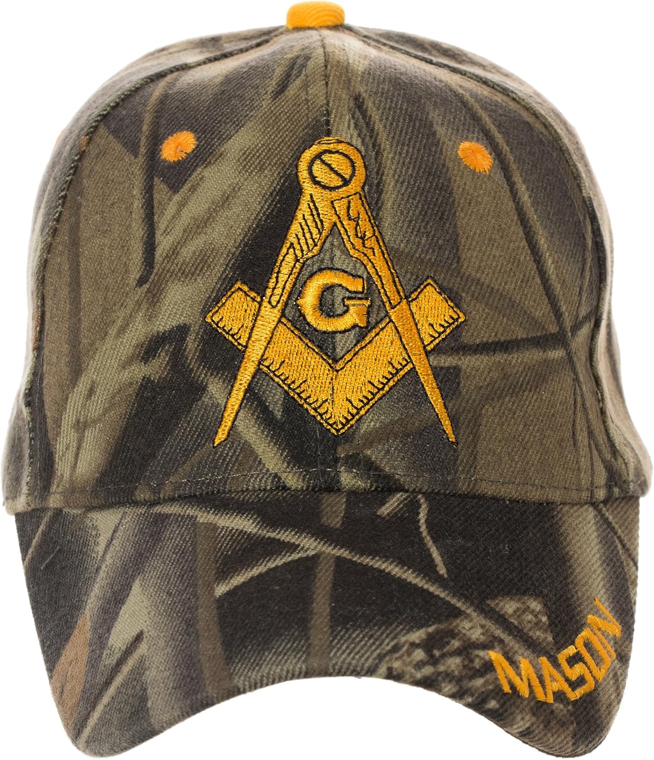 Artisan Owl Masonic Square and Compass Hat - 100% Acrylic Embroidered Cap