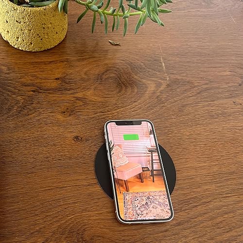 Miniatura 4 de Cargador inalámbrico magnético invisible de 1.575 pulgadas, almohadilla de carga inalámbrica para muebles de 15 W para Magsafe iPhone 1514 (con