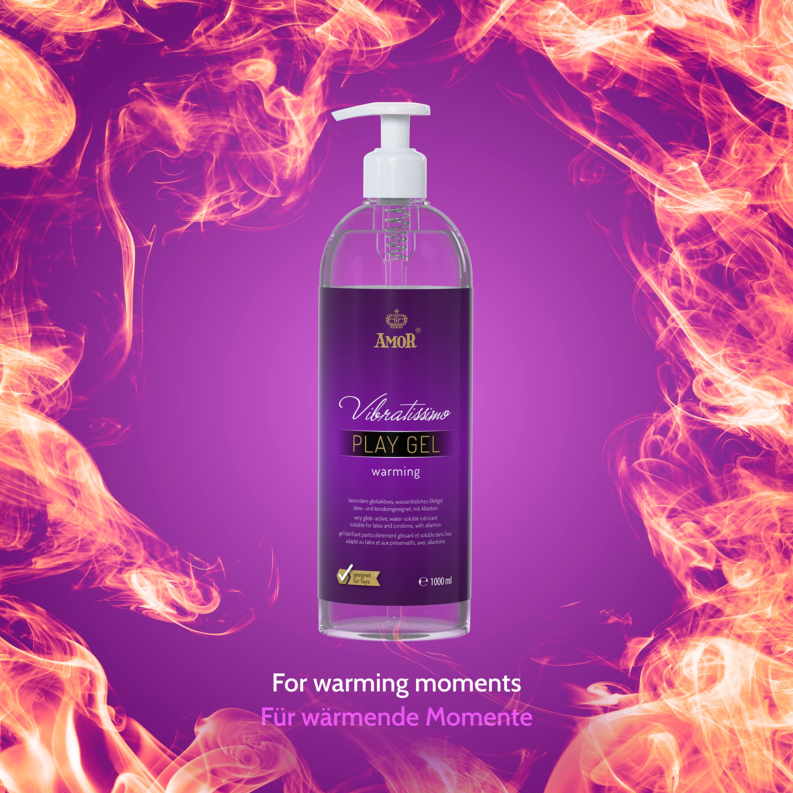 AMOR Vibratissimo "PlayGel Warming"; 1000ml l- und fettfreies medizinisches Gleitgel mit Langzeitwirkung auf Wasserbasis ohne Parabene, farb- und geruchslos : Amazon.de: Drogerie & Krperpflege AMOR Vibratissimo "PlayGel Warming"; 1000ml l- und fettfreies medizinisches Gleitgel mit Langzeitwirkung auf Wasserbasis ohne Parabene, farb- und geruchslos : Amazon.de: Drogerie & Krperpflege