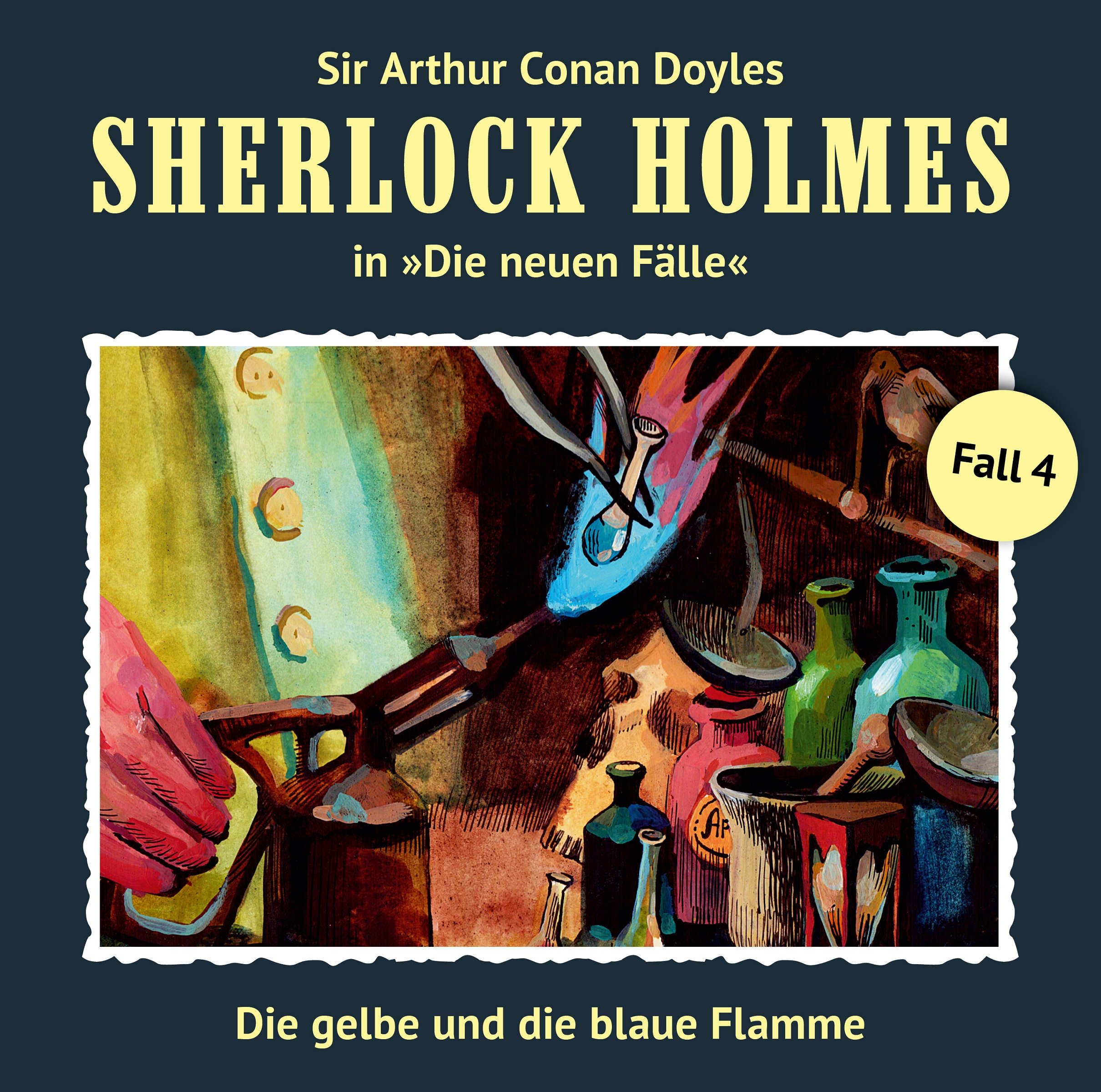 Cover art for Die gelbe und die blaue Flamme