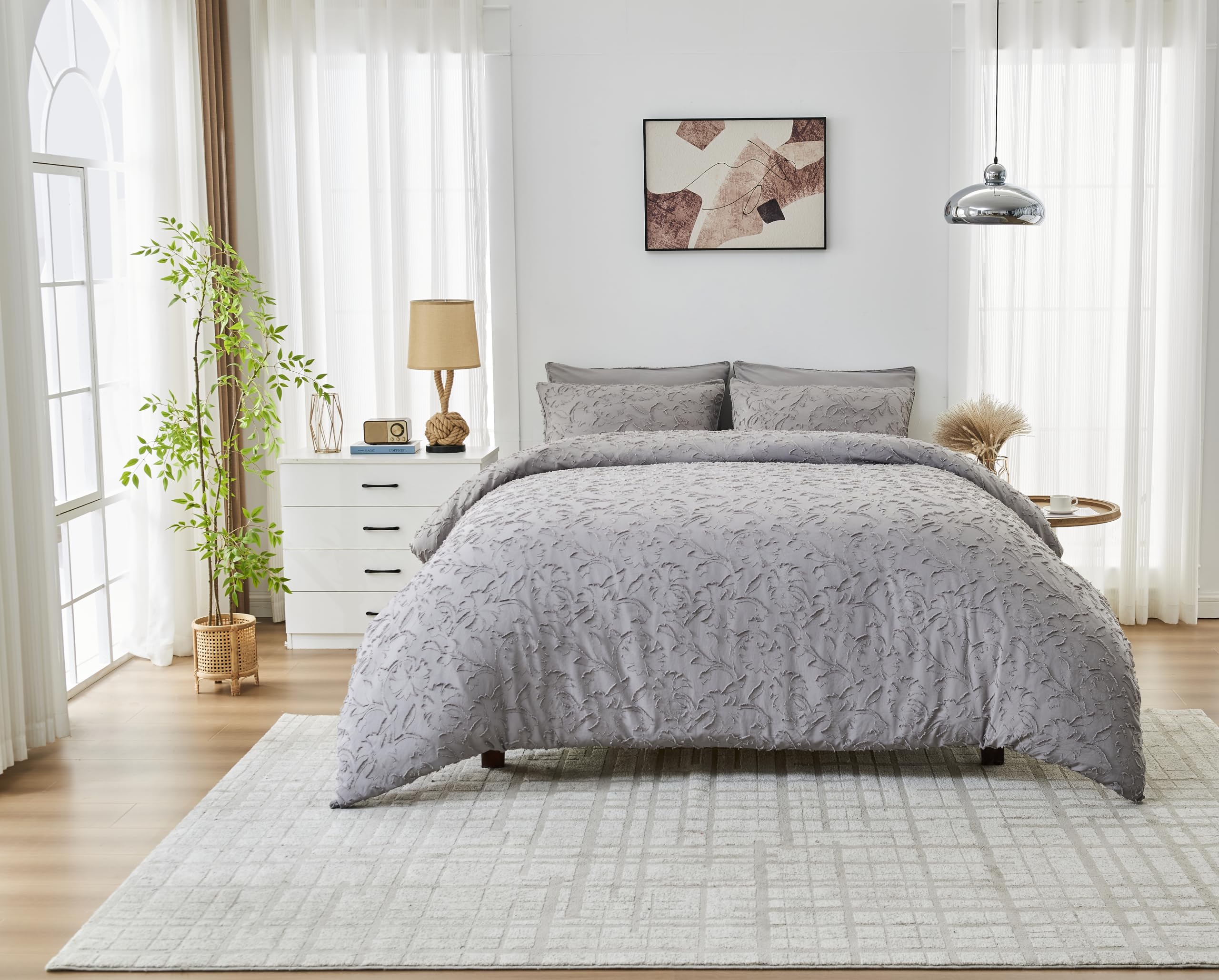 GC GAVENO CAVAILIA Jacquard Double Duvet Cover Set with Pillow Cases