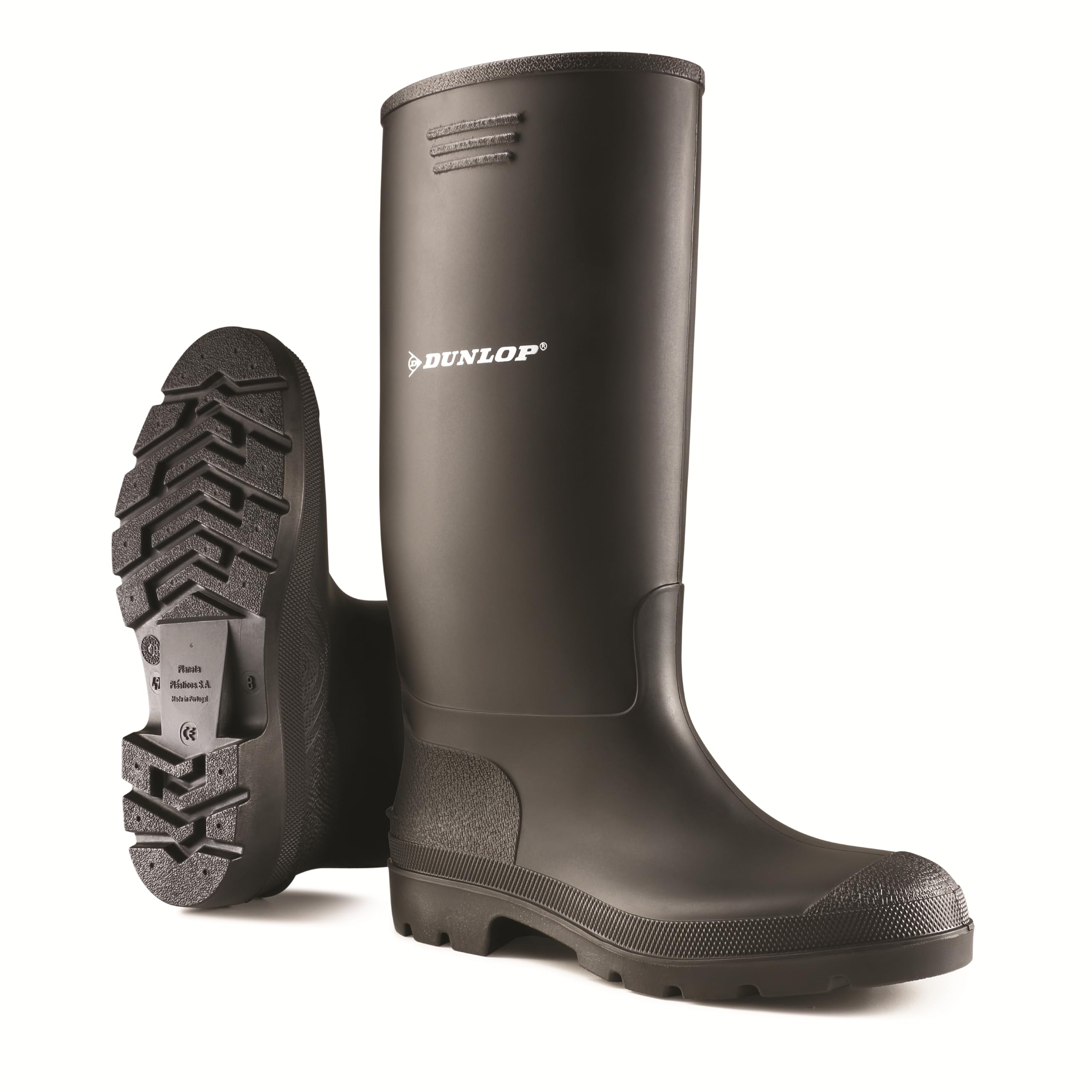 Dunlop Gummistiefel 380 BV, Bottes en caoutchouc pour homme, Noir, 35 EU