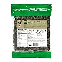Vista 3 de ONE ORGANIC Sushi Nori Premium - Algas marinas orgánicas tostadas (100 medias hojas)
