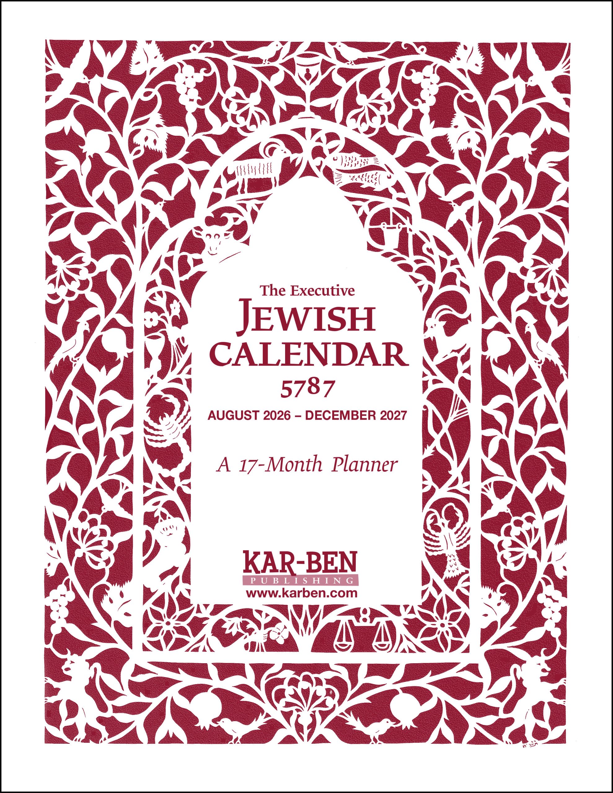 Executive Jewish Calendar 5787: 2026-2027 (Jewish Calendars)