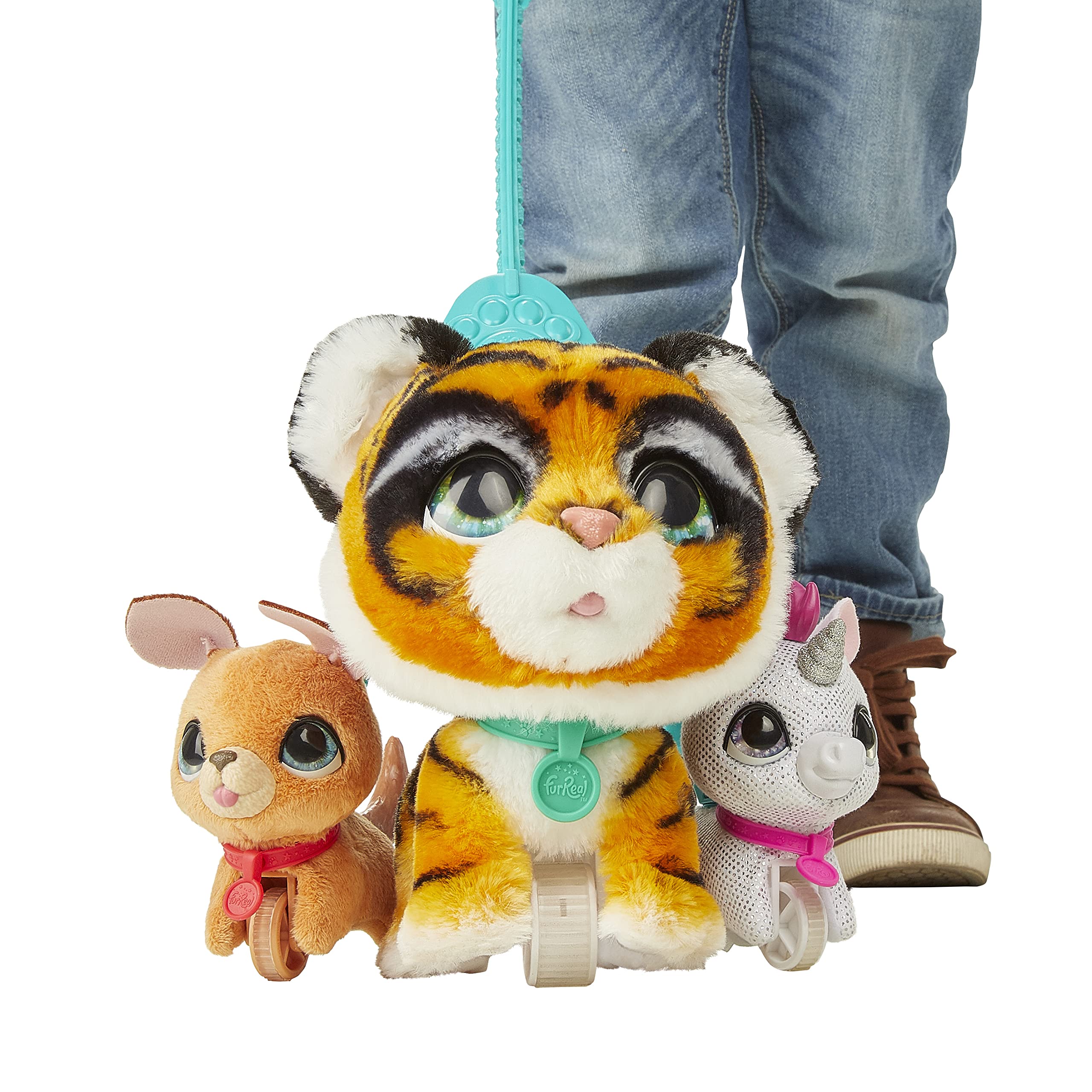 Hasbro duży racker animatroniczny pluszowy tygrys, nadaje się dla dzieci od 4 lat