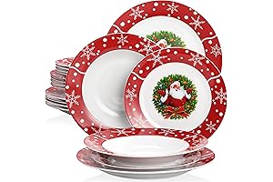 Exquisite Veweet Dinnerware Sets for a Festive Christmas Feast