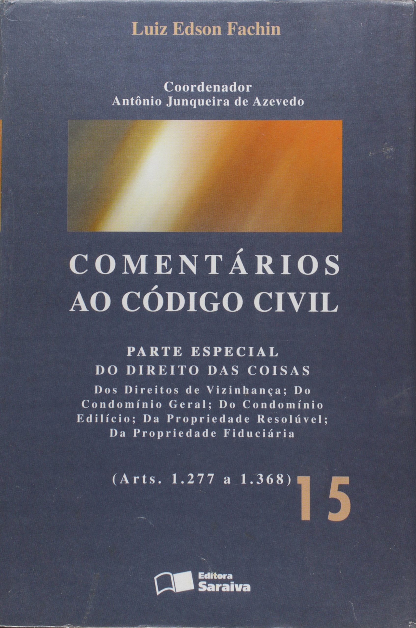 Capa de Comentários Ao Código Civil - Volume 15