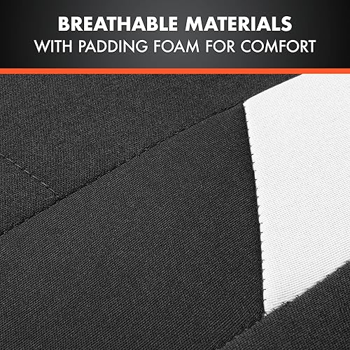 Miniatura 7 de BDK carXS Monaco - Juego completo de fundas para asiento de automóvil, fundas de asiento delantero tri-tono negro con asiento trasero de banco