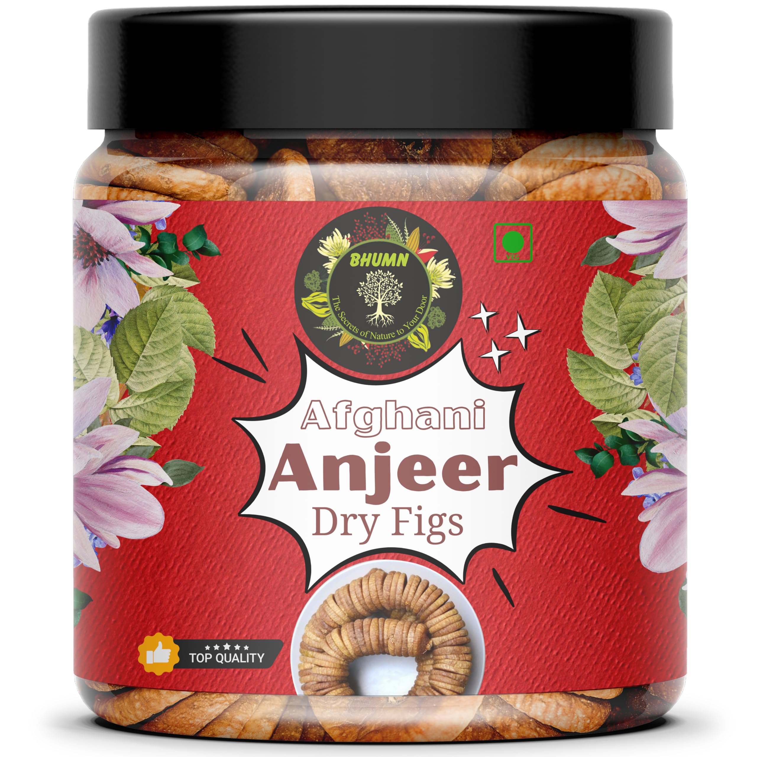 BHUMN Premium Dried Afghani Anjeer - 5 kg | Dried Figs Ajnir/Dried Anjeer | Rich source Of Fibre Calcium & Iron | Low in calories & Fat Free | Medium Size Sweet & Fresh Anjeer | Diwali Gift | Dry Figs (B0D3SWPNCZ) Amazon Price History, Amazon Price Tracker