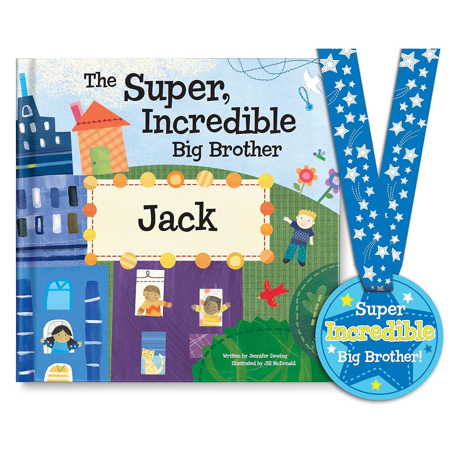 Super Incredible Big Brother - Personalized Children's Story - I See Me! (Hardcover)