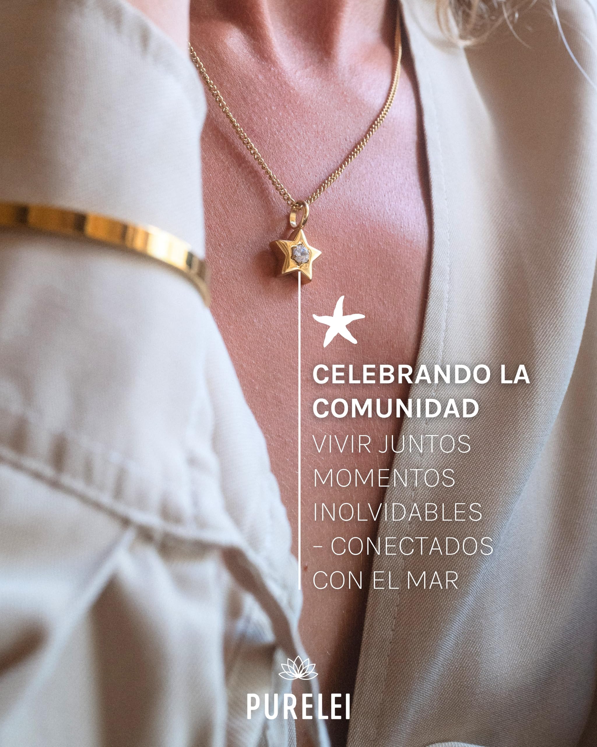 Purelei calendario adviento joyas 2025 (Oro) – 25 piezas exclusivas de joyería para cada ocasión – Calendario adviento mujer – Sostenible y reutilizable – Calendario joyas estético