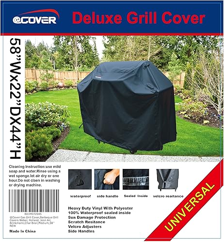 Miniatura 6 de Funda de parrilla para exteriores., Negro