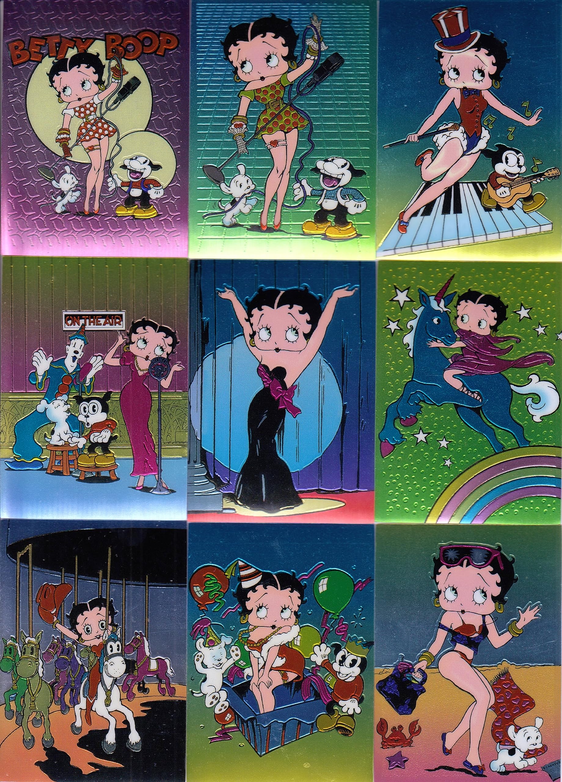 Betty Boop Chromium Series 2 1997 Krome Productions Complete Base