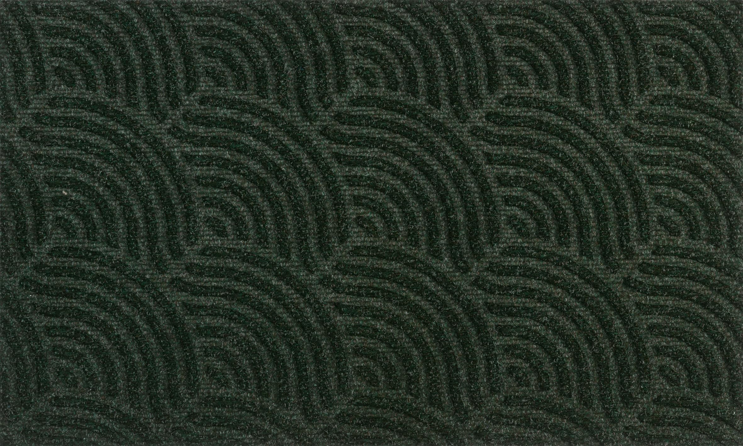 DUNE Waves Midnight Green 45 x 75 cm, washable inside and outside
