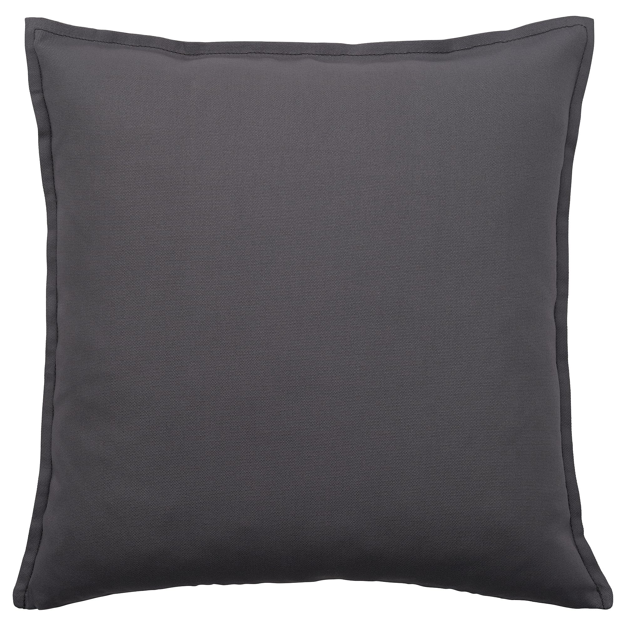 Housse de coussin gris foncé 50x50 cm ProTuning GURLI textile salon et chambre