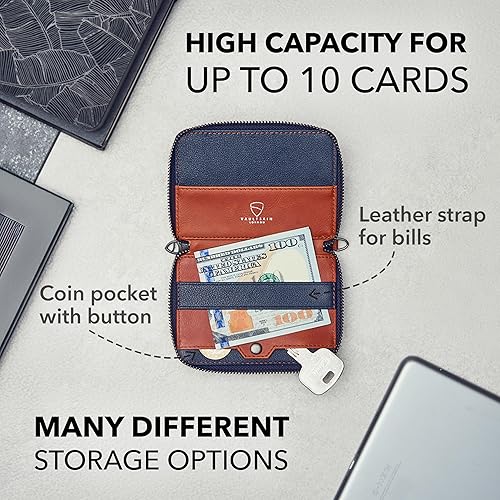 Miniatura 5 de Vaultskin NOTTING HILL - Cartera con cremallera y protección RFID para tarjetas talla única