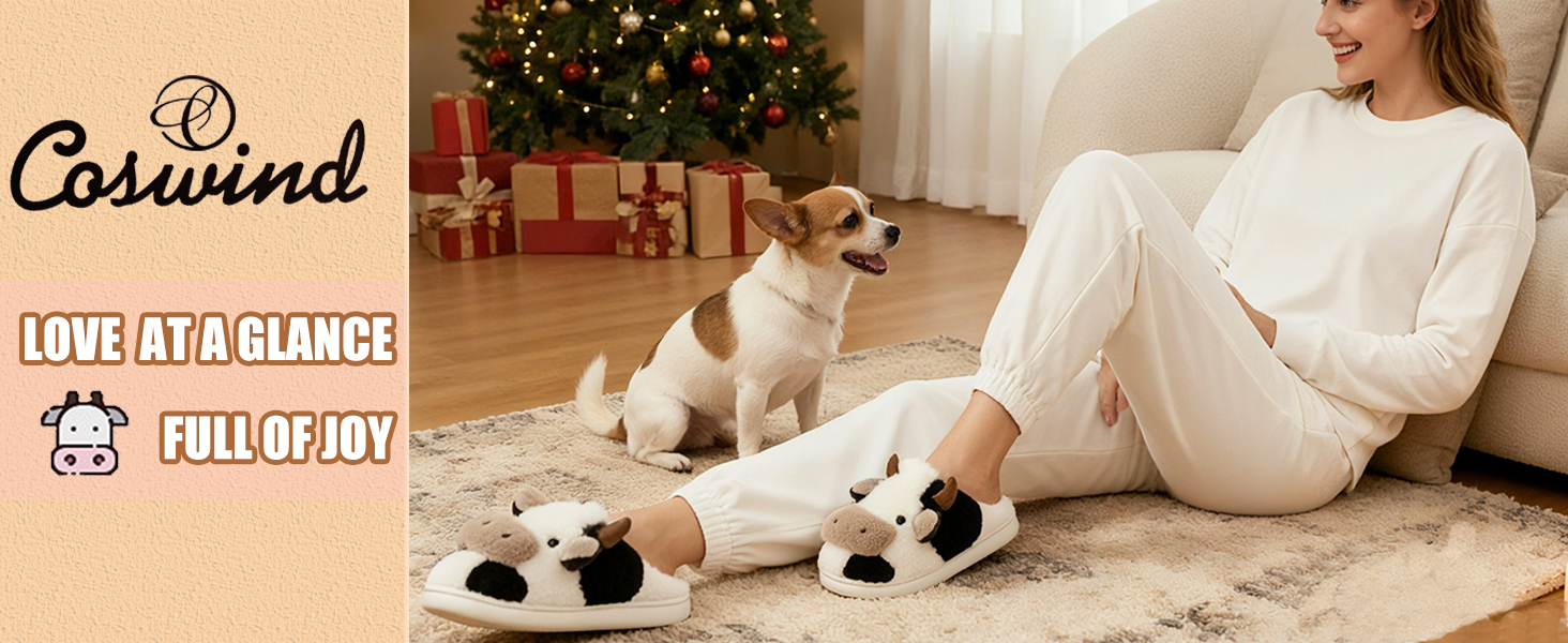 Pantofole Donna Uomo Invernali Pantofole Unisex di Peluche Mucca Calde Ciabatte Invernali Morbide con Suola Spessa Antiscivolo Ciabatte Casa Cartone Peluche per Donna e Uomo (Coffee, One Size Pantofole Donna Uomo Invernali Pantofole Unisex di Peluche Mucca Calde Ciabatte Invernali Morbide con Suola Spessa Antiscivolo Ciabatte Casa Cartone Peluche per Donna e Uomo (Coffee, One Size