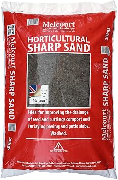 Melcourt Horticultural Sharp Sand | 20kg Bag | Land Based Washed Sand