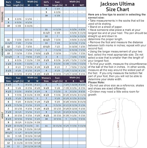 Miniatura 2 de Jackson Classic Model 200201204 - Patines de hielo blancos para mujeres y niñas, paquete con protectores de patinaje recién lanzados 2023