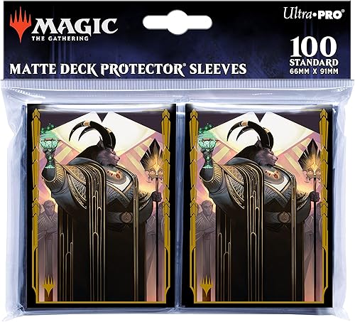 Miniatura 2 de Ultra PRO - Magic The Gathering - Streets of New Capenna 100ct Fundas para tarjetas V4 - Protege tus tarjetas con tecnología ChromaFusion y evita el