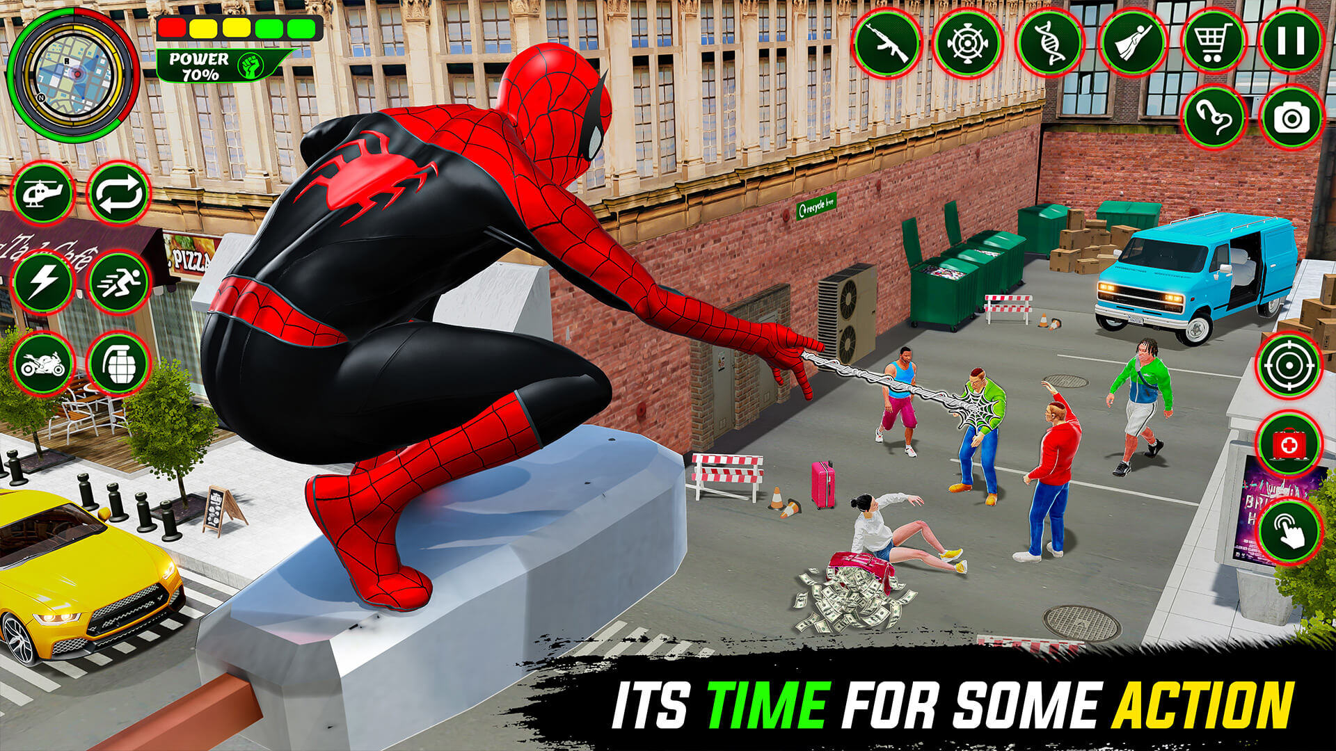 Gangster Crime Rope Hero City Grand Gangster Simulator Action Hero Game ...