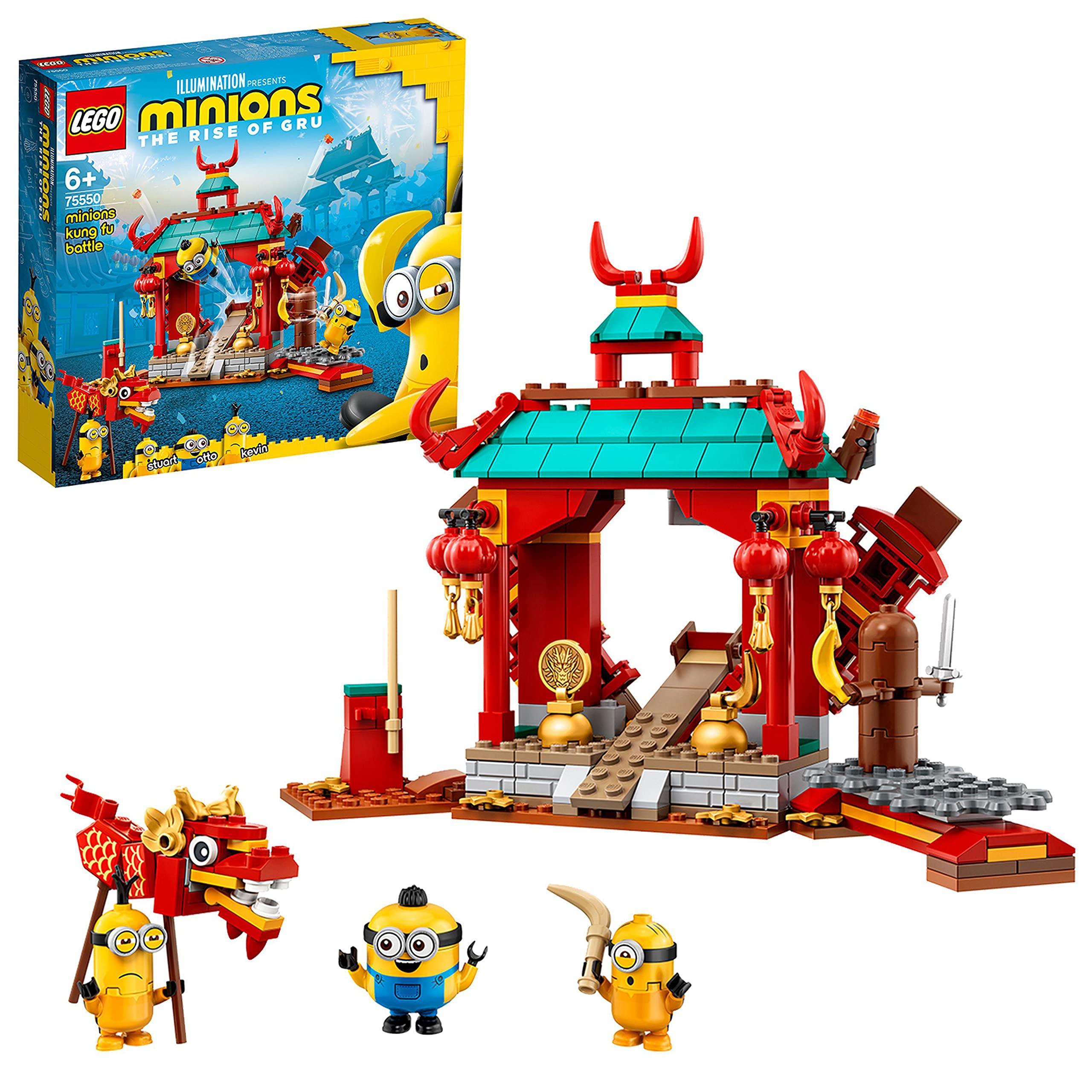 Amazon.co.jp: レゴ(LEGO) ミニオンズ ミニオンのカンフーバトル 75550 