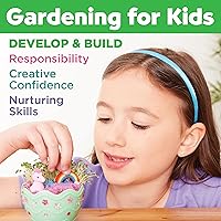 Vista 7 de Creativity for Kids Mini Garden - Kit de terrario de unicornio mágico, regalos de unicornio para niñas, manualidades para niños, juguetes