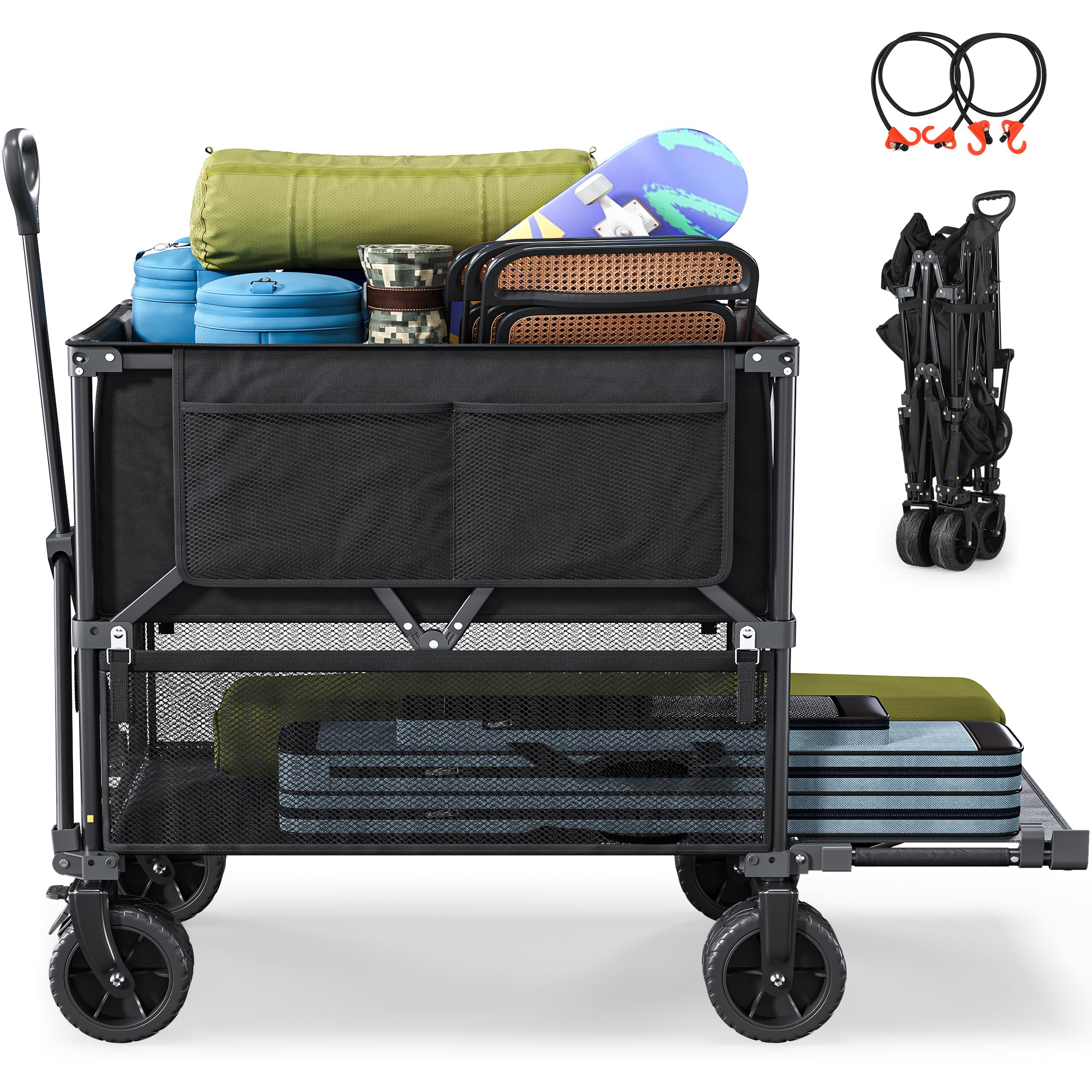 Amazon.com: YITAHOME Double-Deck Collapsible Folding Utility