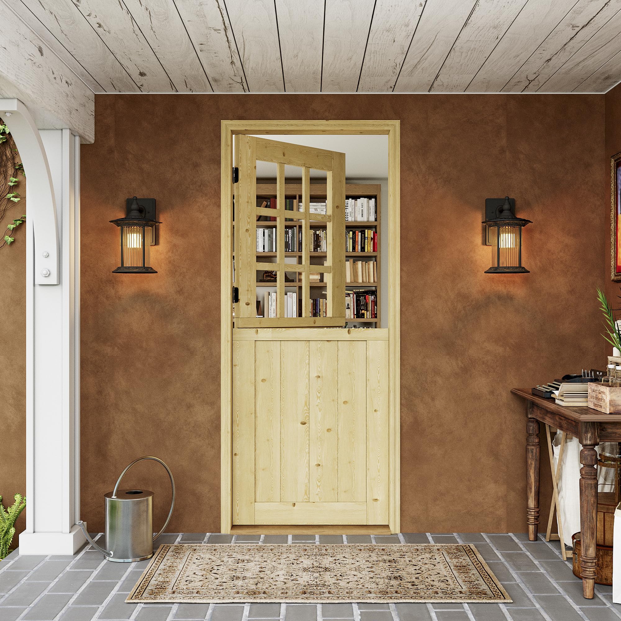 Interior & Exterior Dutch Door Slab, 32