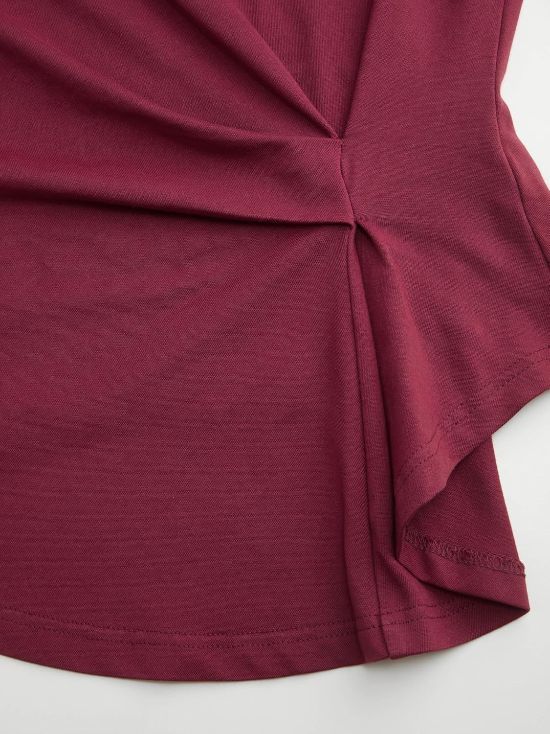 CIDER Women's Long Sleeve Top Square Neck Fashion Casual Tee Shirt - Image 2