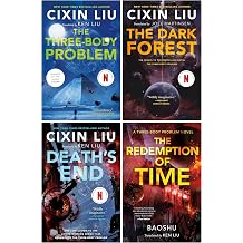 The Three-Body Problem Series 4 Books Set The Three-Body Problem, The Dark Forest, Deaths End, and The Redemption of Time