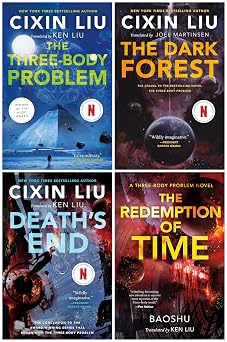 The Three-Body Problem Series 4 Books Set The Three-Body Problem, The Dark Forest, Deaths End, and The Redemption of Time