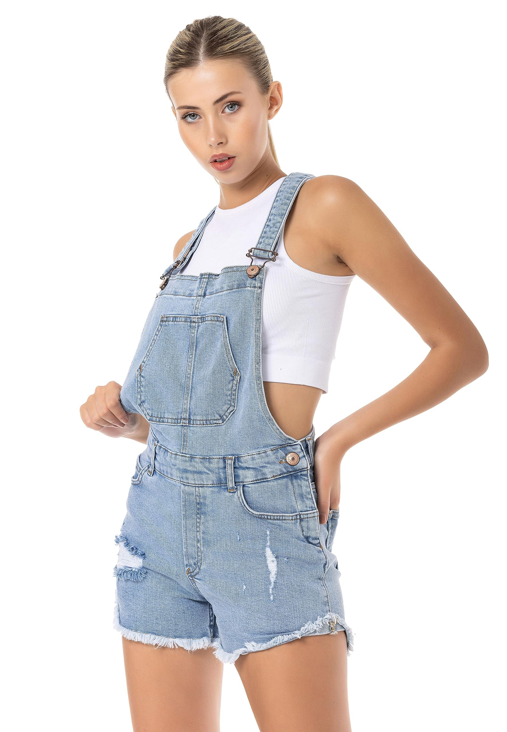 Redbridge Salopette en denim pour femme