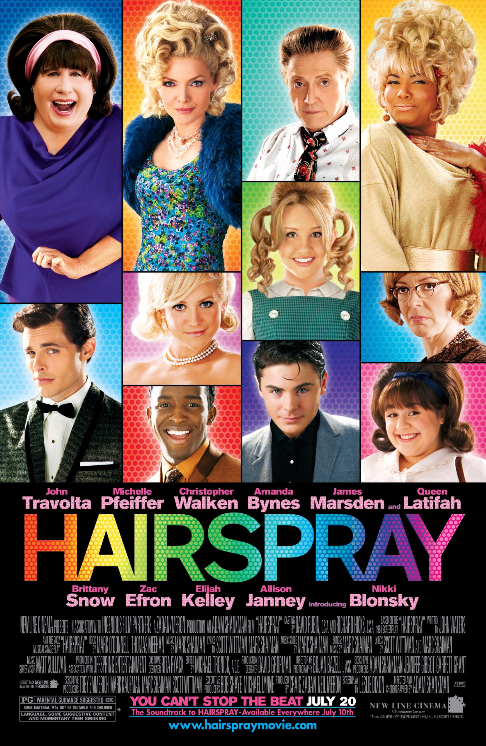 12X8 INCHES HAIRSPRAY MOVIE POSTER PRINT APPROX SIZE