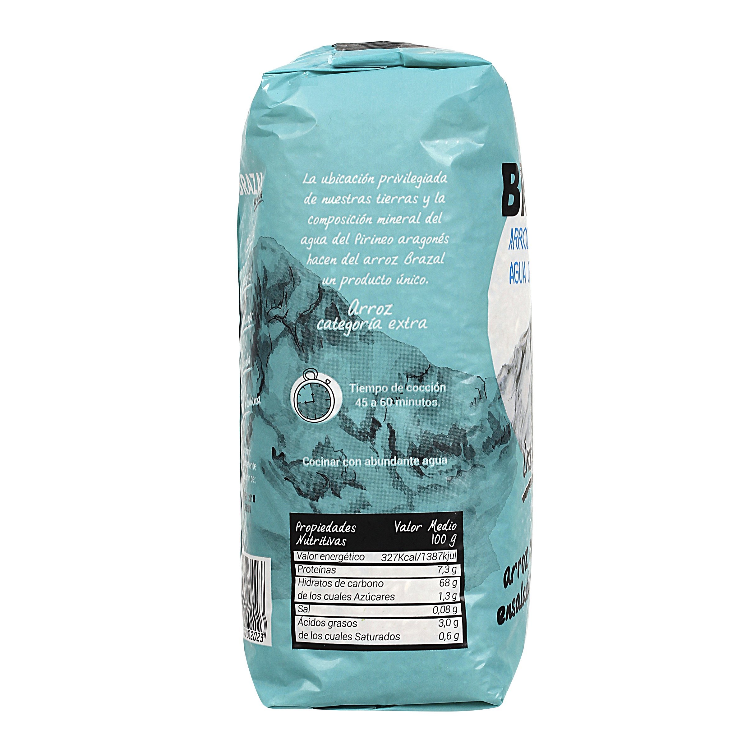 BRAZAL arroz integral paquete 1 Kg