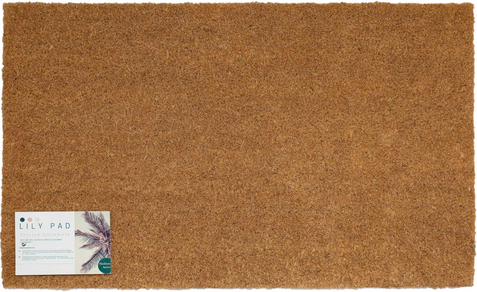 Heavy Duty Coir Entrance Matting Indoor/Outdoor 1m or 2m Width