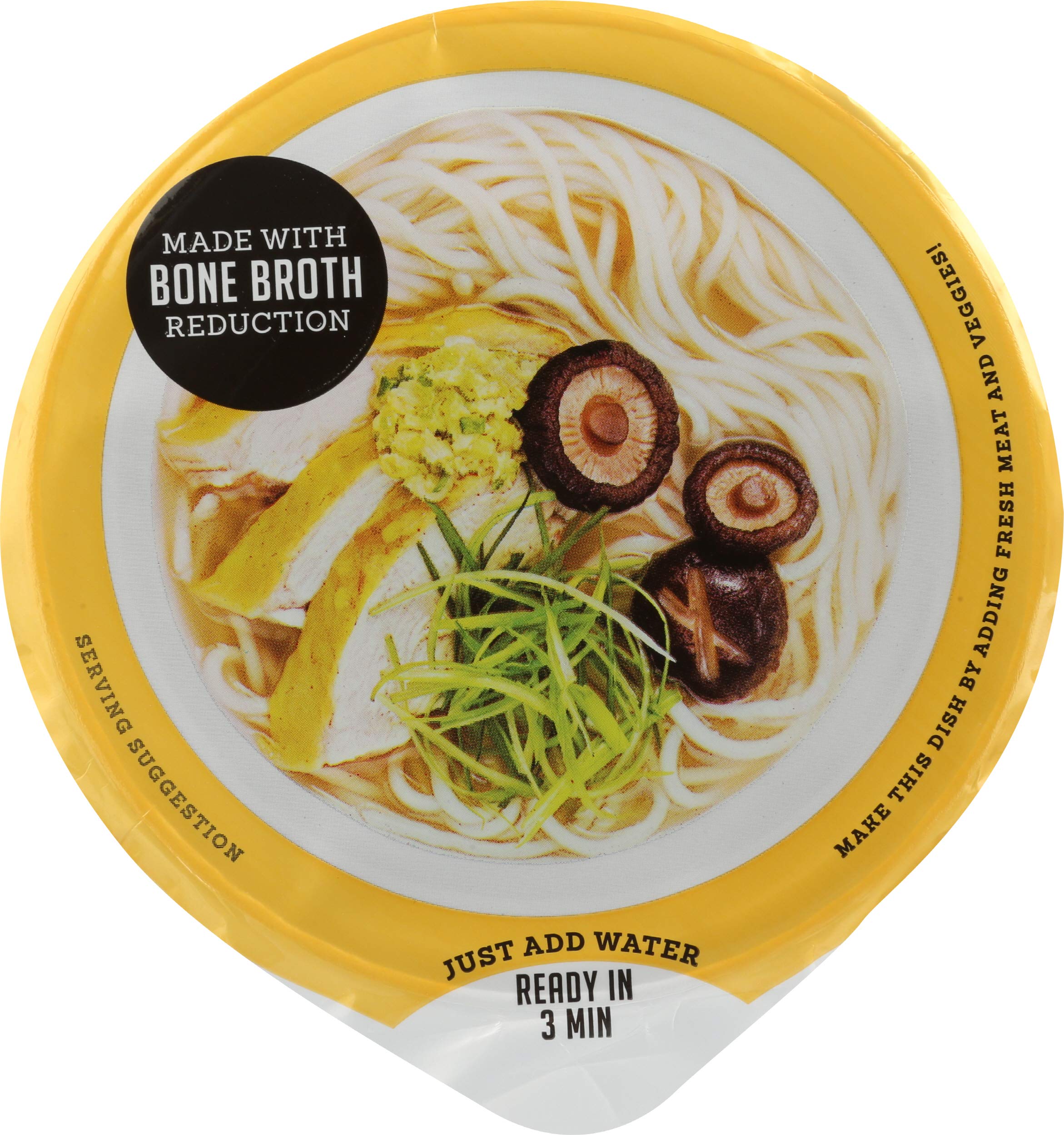 One Culture Foods, Noodle Cup Chinese Chicken Bone Broth Ginger