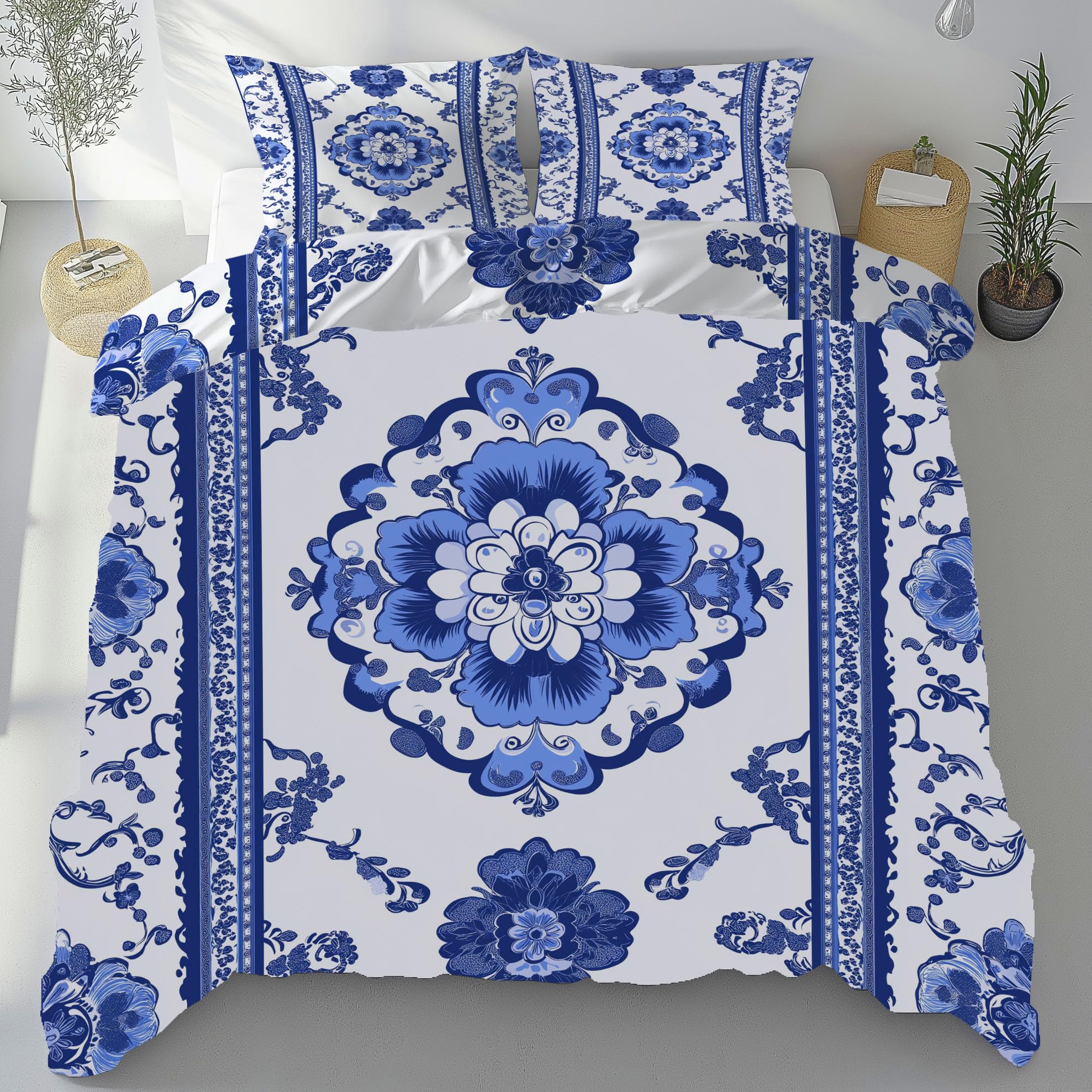 Housse de couette 200x220 à fermeture éclair fini la couette qui glisse la nuit