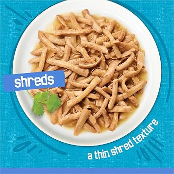 Purina Friskies Wet Cat Food, Shreds Whitefish & Sardines, (24) 5.5 oz Cans