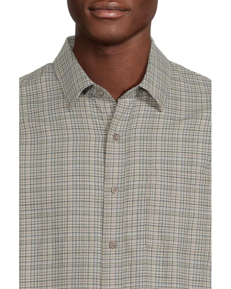 Vince Highclere Plaid Separate Placket Long Sleeve Shirt - #4 of 5