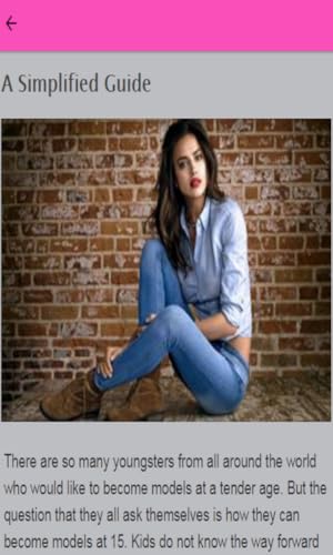 How To Become A Model