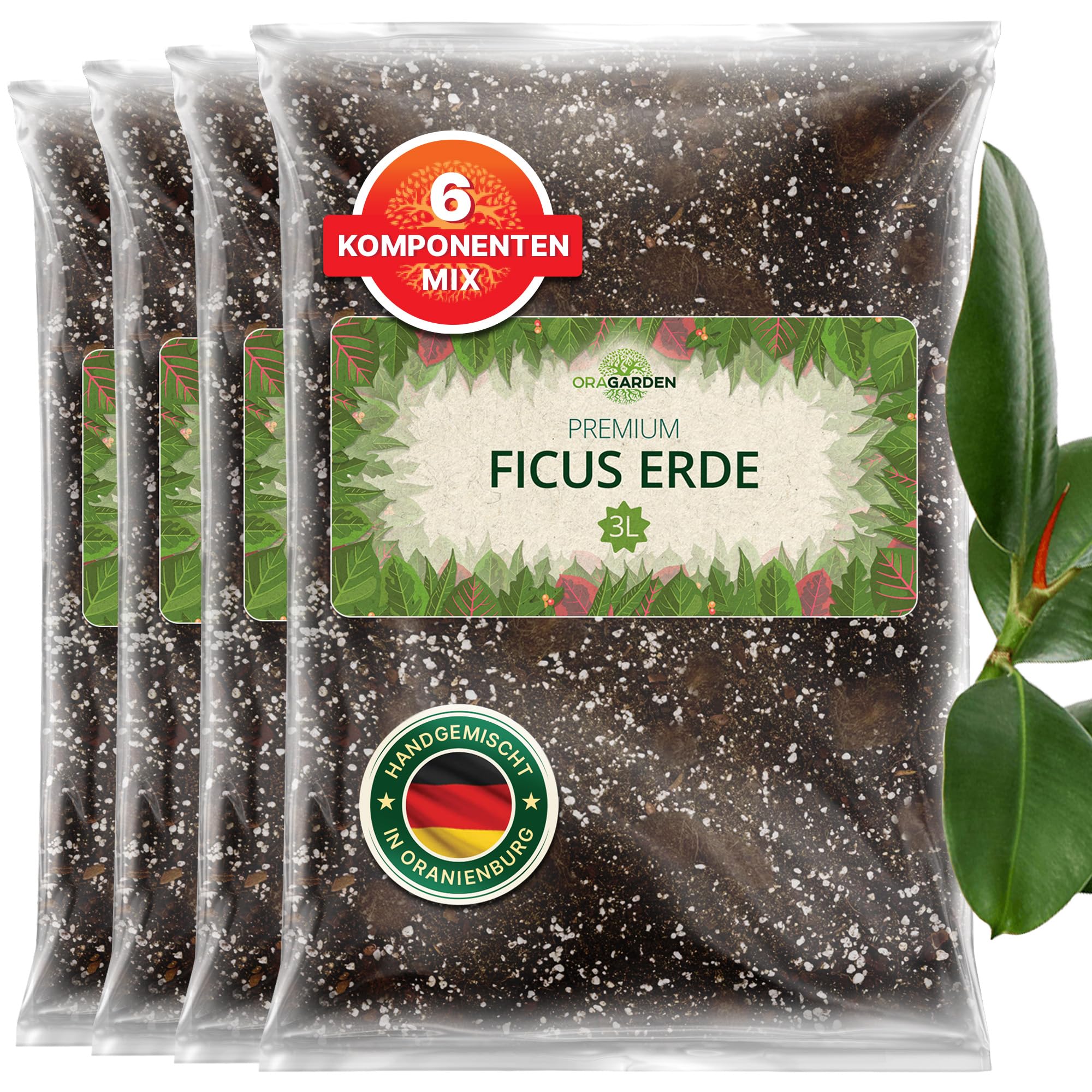 ORAGARDEN Ficus Erde Ficus Erde 12L