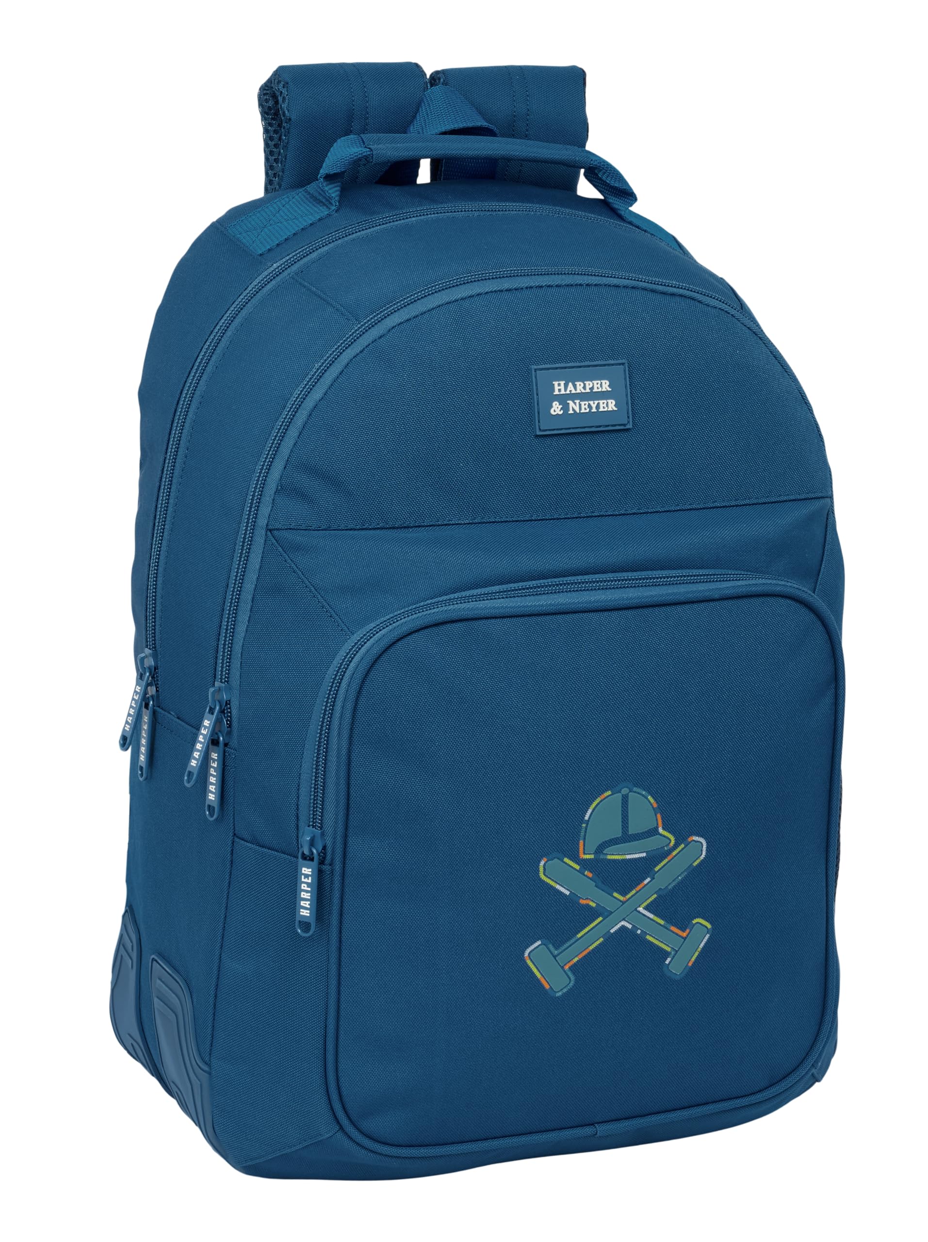 Safta HARPER & NEYER - Mochila Escolar Infantil, Ideal para Niños de Diferentes Edades, Cómoda y Versátil, Calidad y Resistencia, 32x15x42 cm