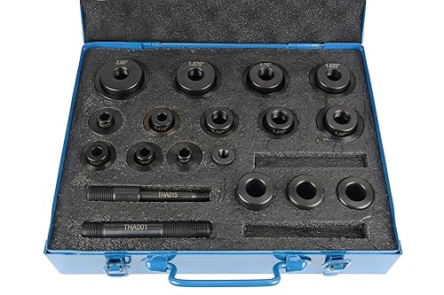 Miniatura 2 de TEMCo TH0372 Juego de troqueles y punzones, sin conducto 58 34 78 1 1.125 1.25 1.375 1.50 1.625 1.75 1.875 2.00