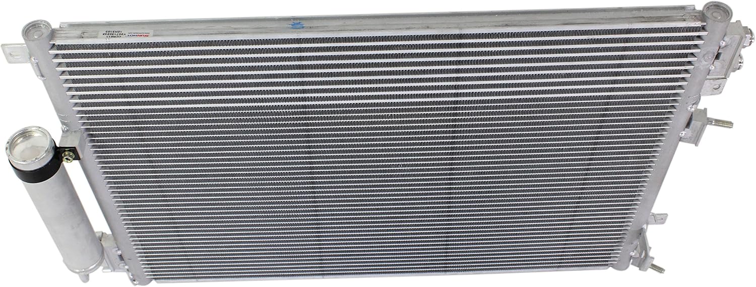 Kool Vue A/C Condenser Compatible with Dodge Challenger 2008, 2011-2023, Chrysler 300 2005-2009, 2012-2023, Magnum 2005-2008, Charger 2006-2009, 2012-2023