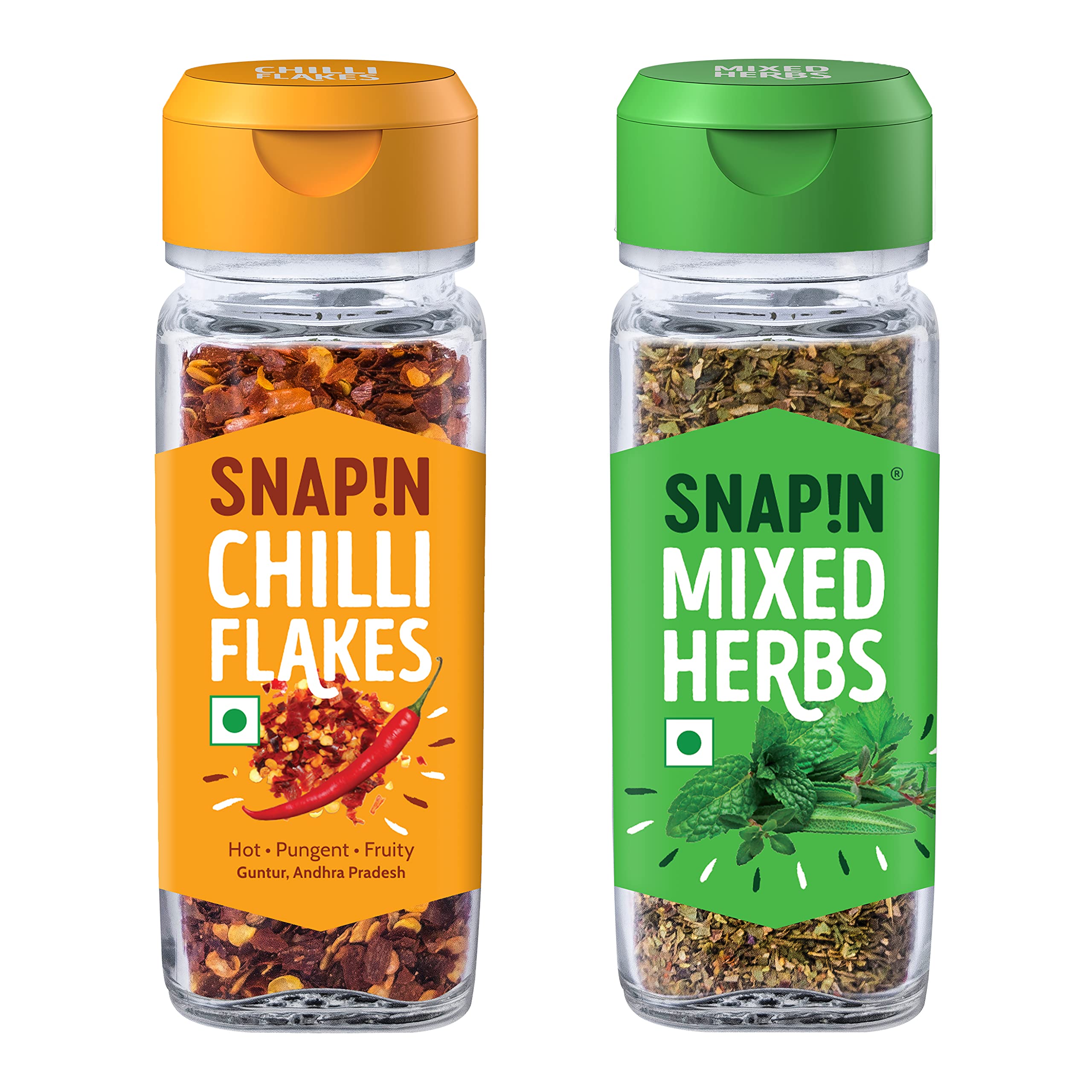 Snapin Chilli Flakes & Mixed Herbs, (35g+20g) (B09BYS99SH) Amazon Price History, Amazon Price Tracker