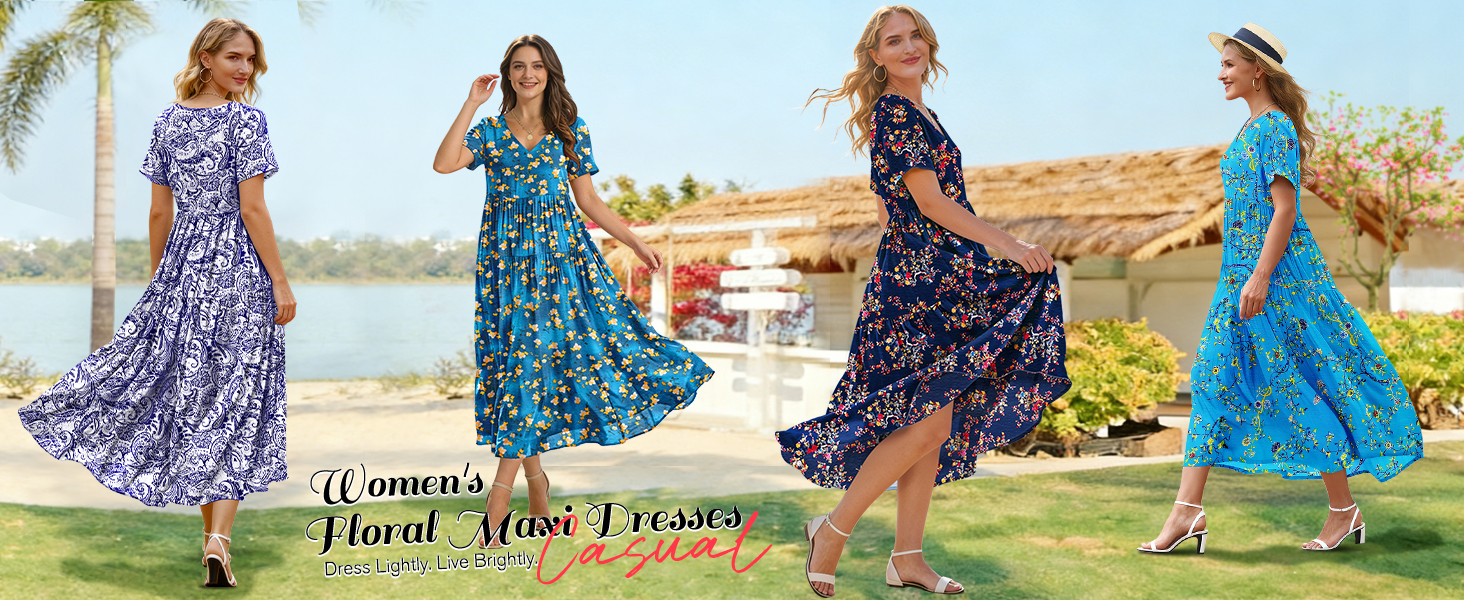 tie dye maxi dress Bohemian Tie dye Maxi Dress | Summer Maxi Dress