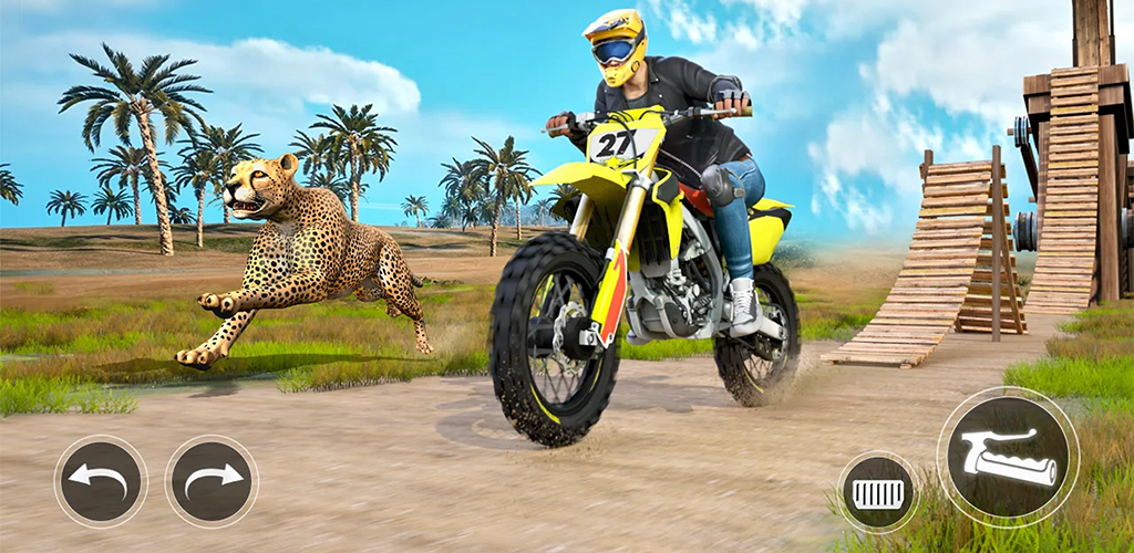 Bike Race Simulator Games: Animal Bike Stunt Racing games offline. Play ...