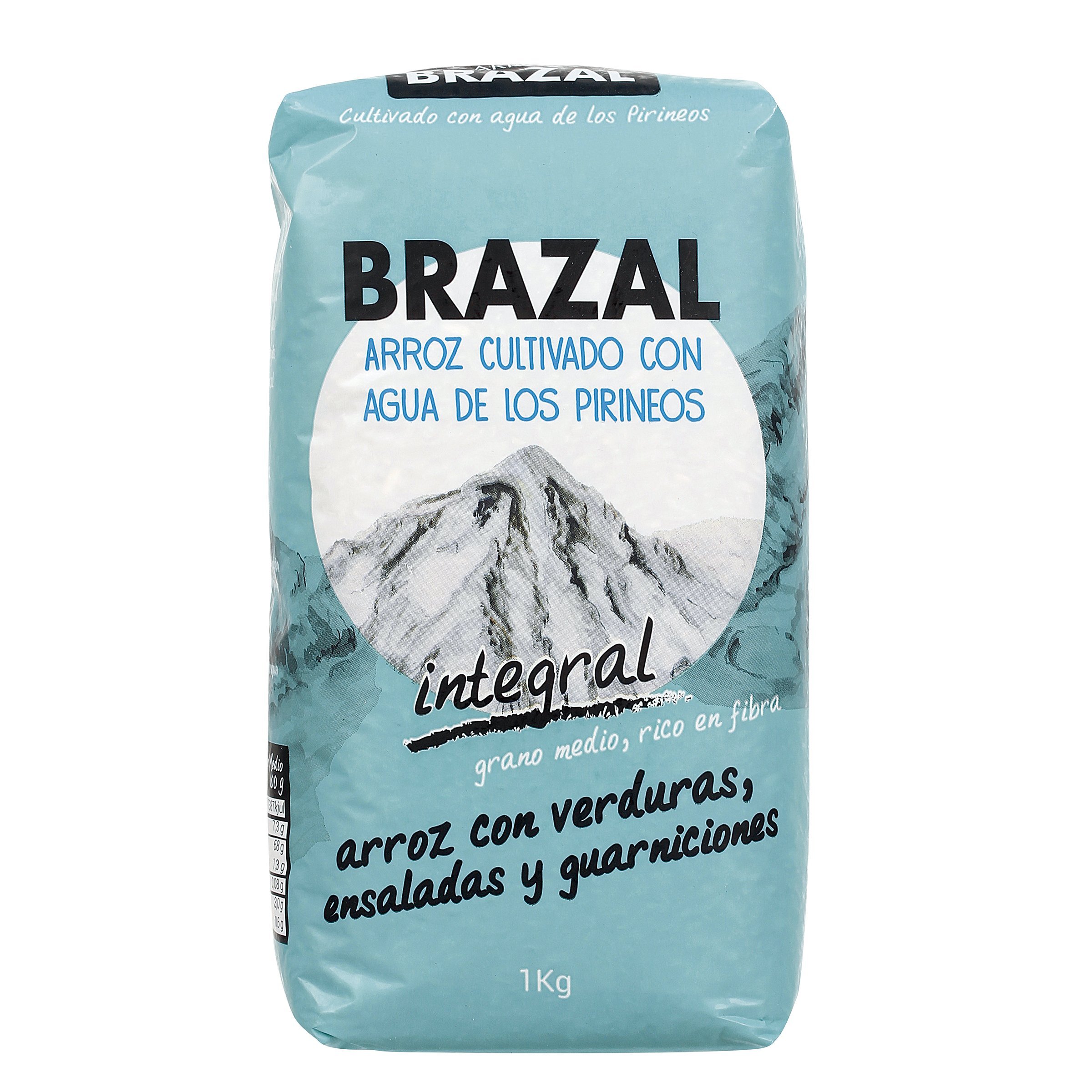 BRAZAL arroz integral paquete 1 Kg